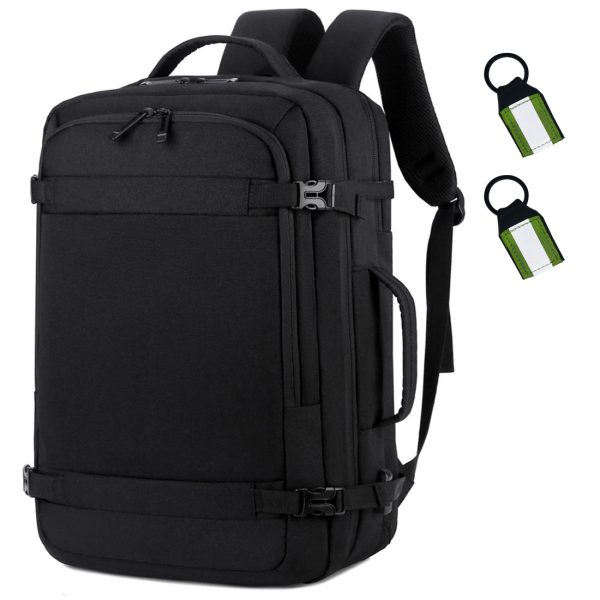 ANJINU Laptop Backpack, Business Slim Durable Travel Backpacks with USB Charging Port, College Computer Bag Gifts for Men and Women Fits Notebook