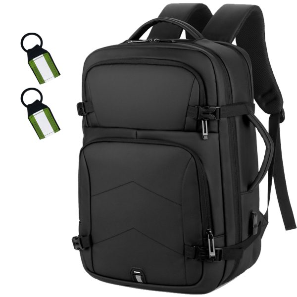 ANJINU Laptop Backpack, Business Slim Durable Travel Backpacks with USB Charging Port, College Computer Bag Gifts for Men and Women Fits Notebook