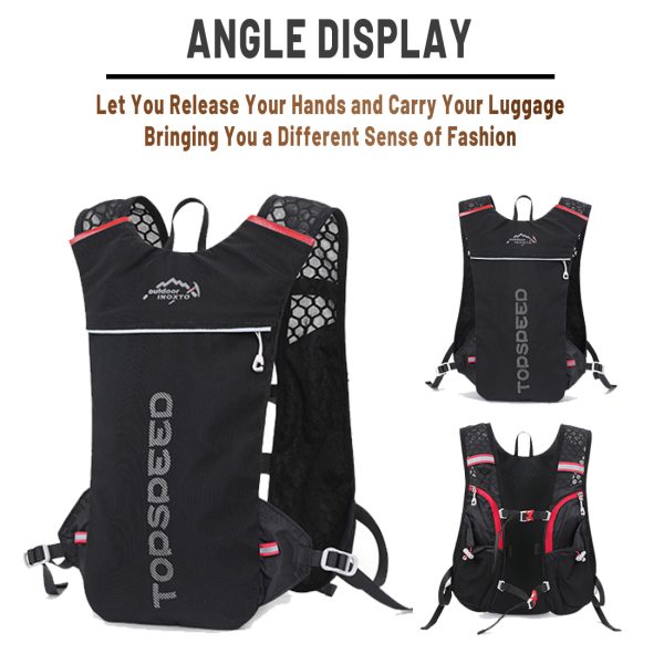 ANJINU Sling Bag Lightweight Crossbody Sling Backpack for Women Men Large Shoulder Chest Bag Daypack for Hiking Traveling - 图片 4