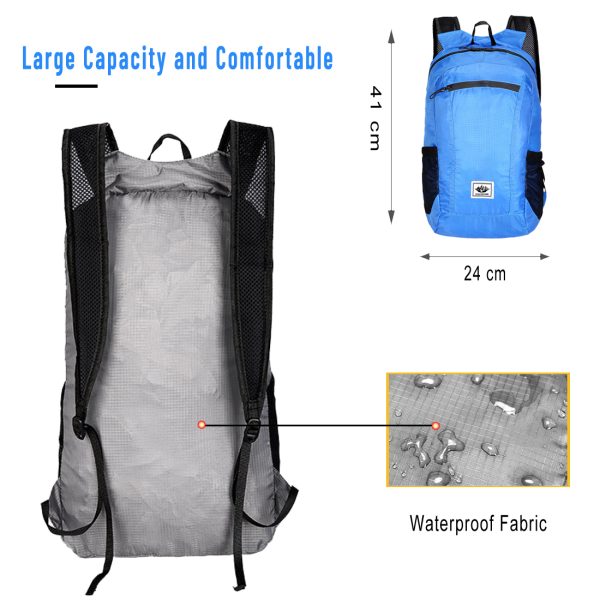 ANJINU 60L Hiking Backpack Men Camping Backpack With Rain Cover - 图片 7