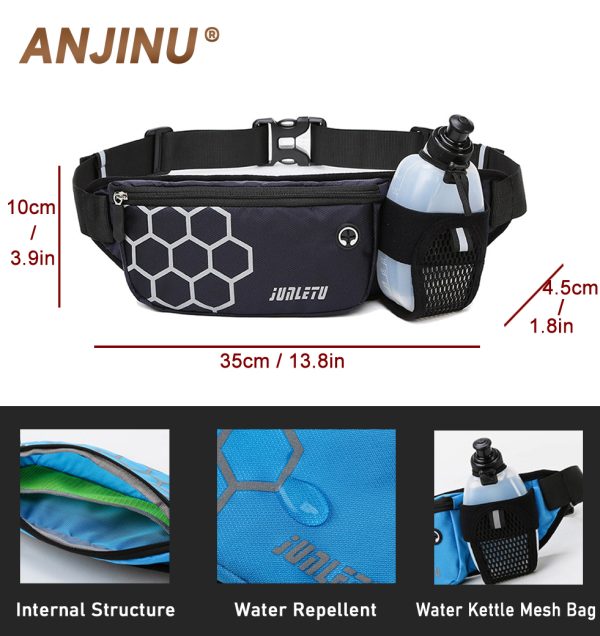 ANJINU Sling Bag Lightweight Crossbody Sling Backpack for Women Men Large Shoulder Chest Bag Daypack for Hiking Traveling - 图片 6