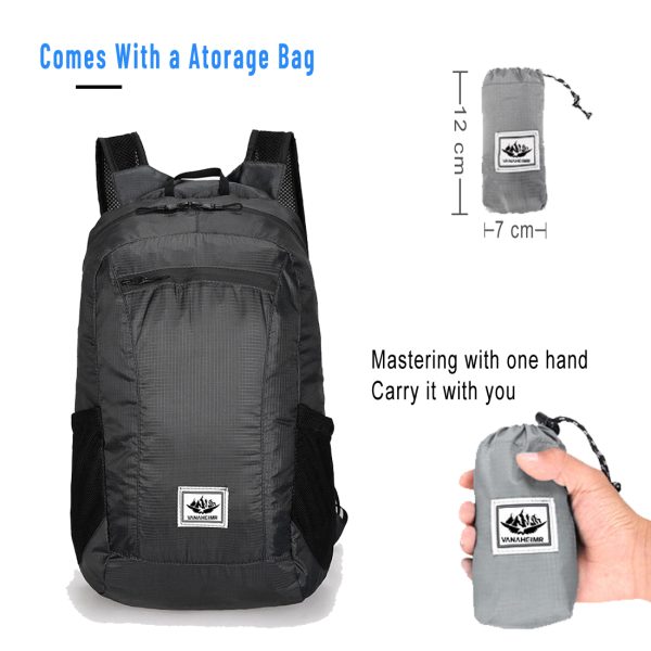 ANJINU 60L Hiking Backpack Men Camping Backpack With Rain Cover - 图片 7