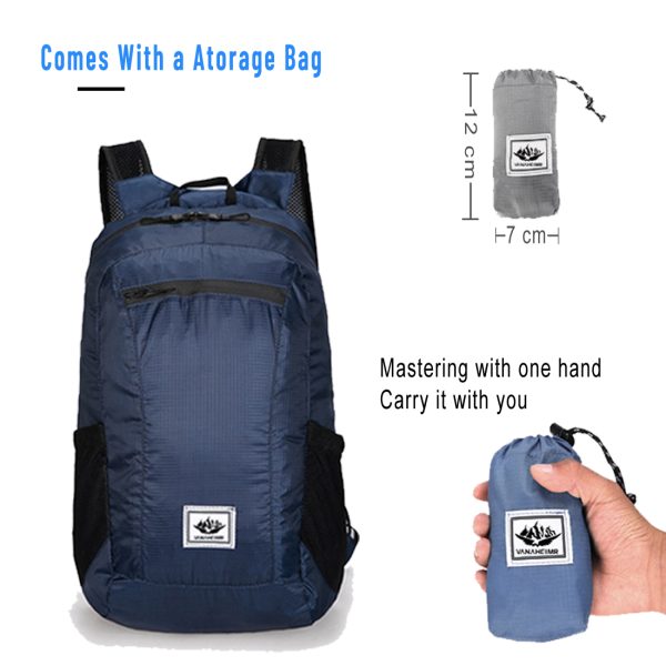ANJINU 60L Hiking Backpack Men Camping Backpack With Rain Cover - 图片 6