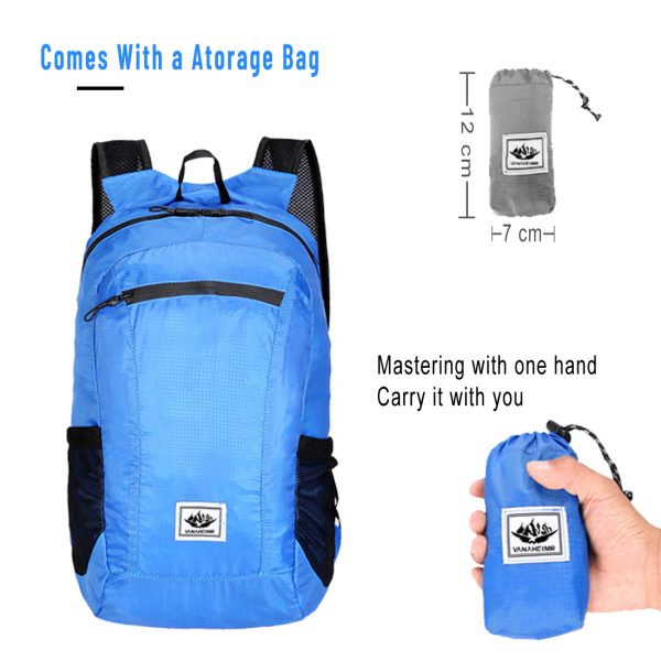 ANJINU 60L Hiking Backpack Men Camping Backpack With Rain Cover - 图片 6